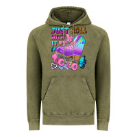 Vintage Olive just roll with it Vintage Hoodie - BundleAndBundleShop