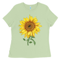 Matcha bambino sunflower Ladies Tee - LillyAllenDesigns