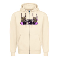 Sandshell Rockin' the Mom Zipper Hoodie - CowGirlArtShop