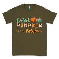 Army Green cutest pumpkin in the patch Classic Tee - BundleAndBundleShop