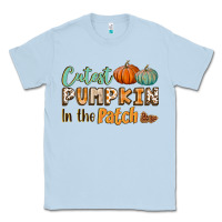 Dusty Blue cutest pumpkin in the patch Classic Tee - BundleAndBundleShop