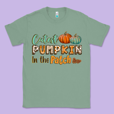 Cutest Pumpkin In The Patch Classic Tee Designed By Bundleandbundleshop