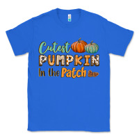 True Royal cutest pumpkin in the patch Classic Tee - BundleAndBundleShop