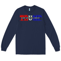 Navy Trump 2020 Long Sleeve Tee - Bettercallsaul