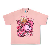 Salmon retro valentines day Urban Heavy Tee - LillyAllenDesigns