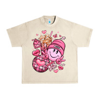 Sandshell retro valentines day Urban Heavy Tee - LillyAllenDesigns