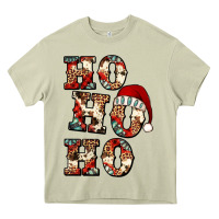 Mossy ho ho ho western christmas Heavy Core Tee - Jasminsmagicworld