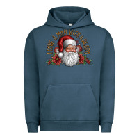 Pigment Midnight Navy i love a man with a bearo Urban Hoodie - CowhideDigitalArt