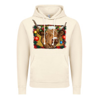 Vintage Artic highland cow christmas Vintage Hoodie - RanaPortraitStore
