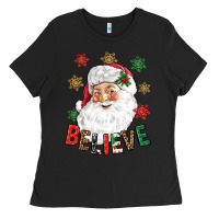 Believe Christmas Ladies Tee | Teevron