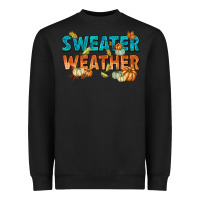 Black Fall Heavyweight Sweatshirt - texasbilliewilder