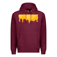 Burgundy honeydrip fa element Premium Hoodie - FaDigitalArtStudio