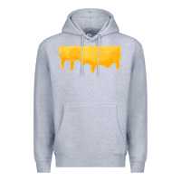 Heather Grey honeydrip fa element Premium Hoodie - FaDigitalArtStudio