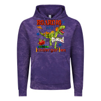 Cloud Purple roaring into kindergarten Vintage Hoodie - BundleAndBundleShop