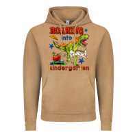 Roaring Into Kindergarten Vintage Hoodie | Teevron