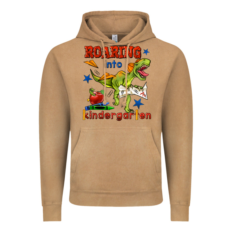 Roaring Into Kindergarten Vintage Hoodie by BundleAndBundleShop | Teevron