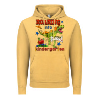 Vintage Mustard roaring into kindergarten Vintage Hoodie - BundleAndBundleShop