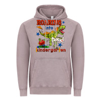 Vintage Zinc roaring into kindergarten Vintage Hoodie - BundleAndBundleShop