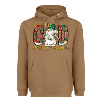 Toasted Coconut with god all things are possible with snowman bbs Heavyweight Hoodie - BundleAndBundleShop