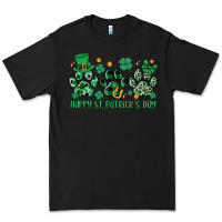 Black happy st.patrick's day Premium Tee - MaliasSmallBusiness