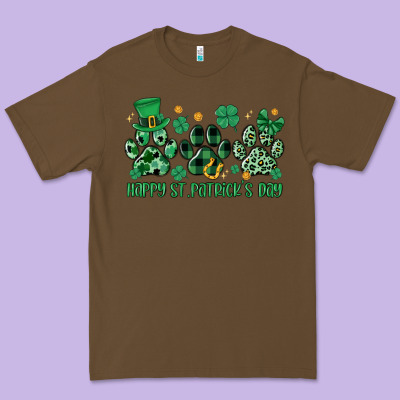 Happy St.patrick's Day Premium Tee Designed By Maliassmallbusiness
