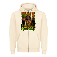 Sandshell Black history afro woman Zipper Hoodie - HowdyJamesFarm