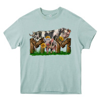 Arona Western Mom With Spotted Pig And Baby Pig Heavy Core Tee - LillyAllenDesigns