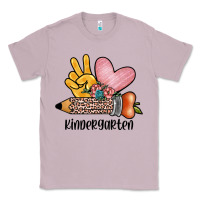 Lilac peace love kindergarten Classic Tee - JahusDesignShop
