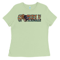 Matcha gobble thanksgiving turkey Ladies Tee - Jasminsmagicworld