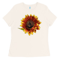 Bone ring o fine sunflower Ladies Tee - LillyAllenDesigns