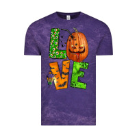Cloud Purple love halloween Vintage Tee - BundleAndBundleShop