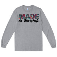 Heather Grey Made to Worship Long Sleeve Tee - Bettercallsaul