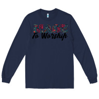 Navy Made to Worship Long Sleeve Tee - Bettercallsaul