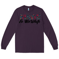 Plum Made to Worship Long Sleeve Tee - Bettercallsaul