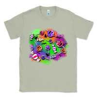 Matcha halloween candy patches Classic Tee - BundleAndBundleShop