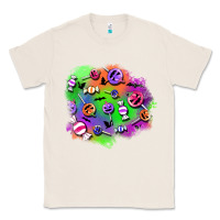 Natural halloween candy patches Classic Tee - BundleAndBundleShop