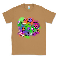 Toasted Coconut halloween candy patches Classic Tee - BundleAndBundleShop
