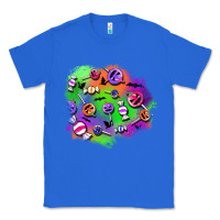 True Royal halloween candy patches Classic Tee - BundleAndBundleShop