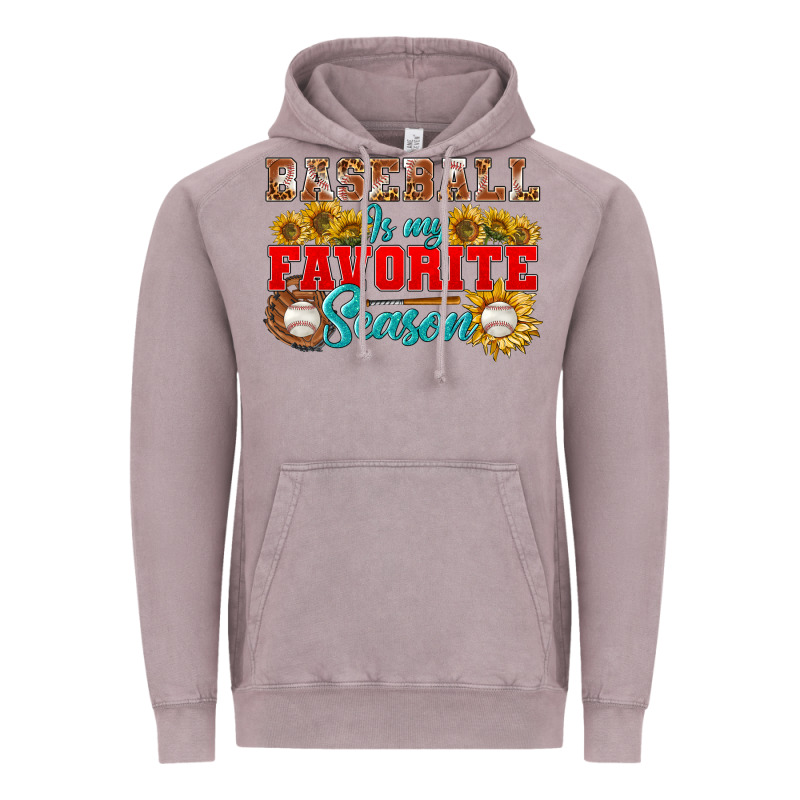Baseball Is My Favorite Season Vintage Hoodie by BundleAndBundleShop | Teevron