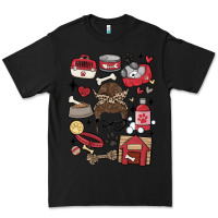 Black can't talk right now i'm busy doing dog mom Premium Tee - MaliasSmallBusiness