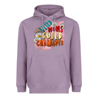 Lavender Weird moms build character Mother's Day Heavyweight Hoodie - FaDigitalArtStudio