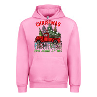 Fuchsia Pink christmas farm fresh Urban Hoodie - CowhideDigitalArt