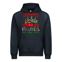 Navy christmas farm fresh Urban Hoodie - CowhideDigitalArt