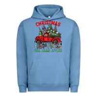 Pigment Pebble Blue christmas farm fresh Urban Hoodie - CowhideDigitalArt
