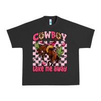 Pigment Black cowboy take me away Urban Heavy Tee - LillyAllenDesigns