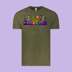 Love Halloween  Libbey Glass Vintage Tee Designed By Bundleandbundleshop