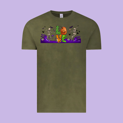 Love Halloween  Libbey Glass Vintage Tee Designed By Bundleandbundleshop