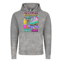 Cloud Rock rolling into first grade Vintage Hoodie - BundleAndBundleShop