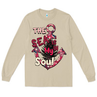 Mushroom Summer decor The sea is in my Soul Long Sleeve Tee - Bettercallsaul
