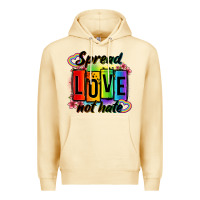 Pina Colada spread love not hate Premium Hoodie - OliviaCreatesArt